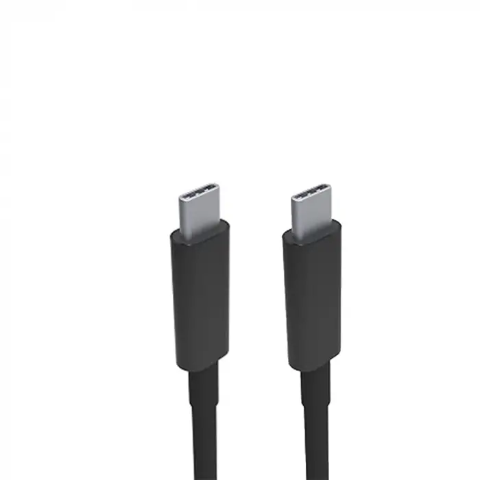 Novoo Type-C to Type-C 3A Şarj ve Data Kablosu Siyah 1 Metre