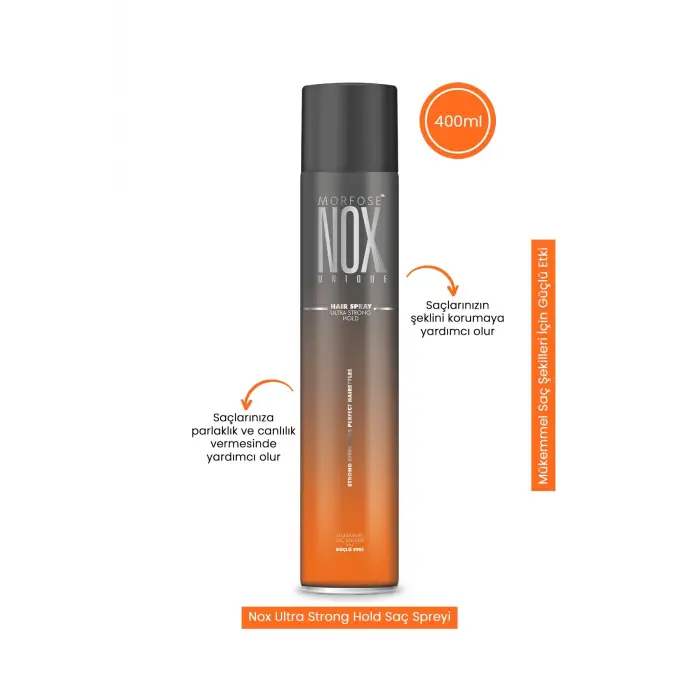 Nox Ultra Strong Hold Saç Spreyi 400 ml