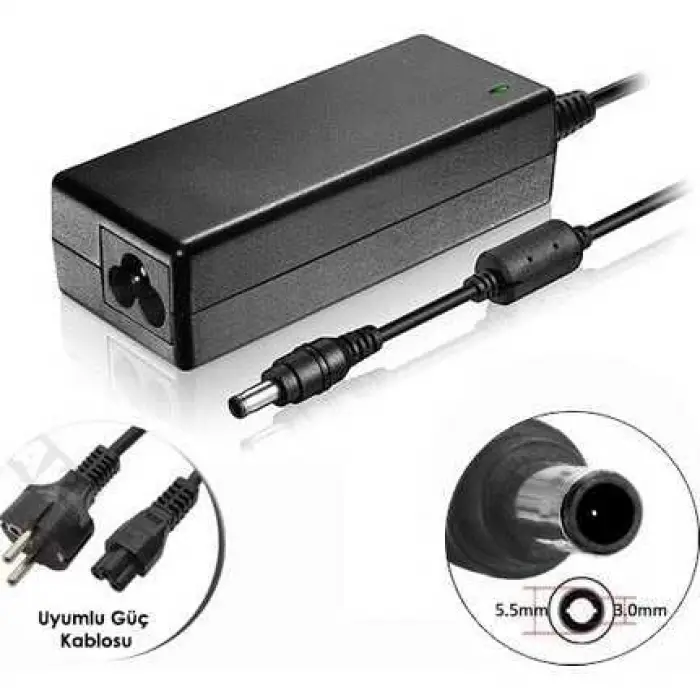 NP-R580H notebook modeliyle uyumlu Samsung şarj adaptörü