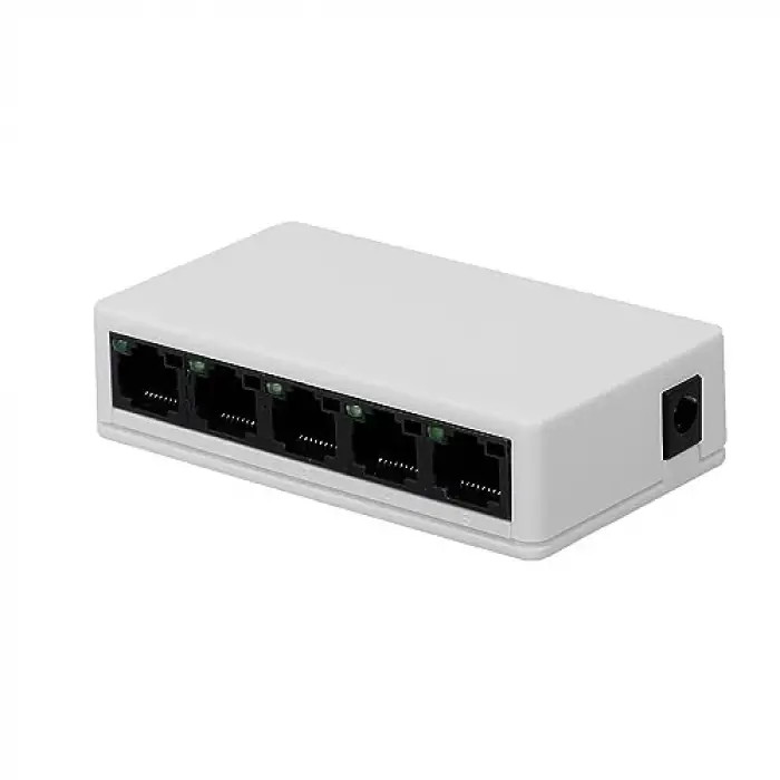 NR3 5 Port LED Işıklı 100Mbps Ethernet Switch