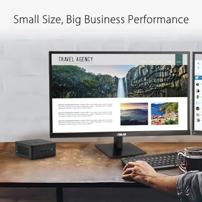 NUC12 Pro Slim Kit barebone mini PC, Intel Core i7-1260P, Ram ve disk yok, FreeDOS
