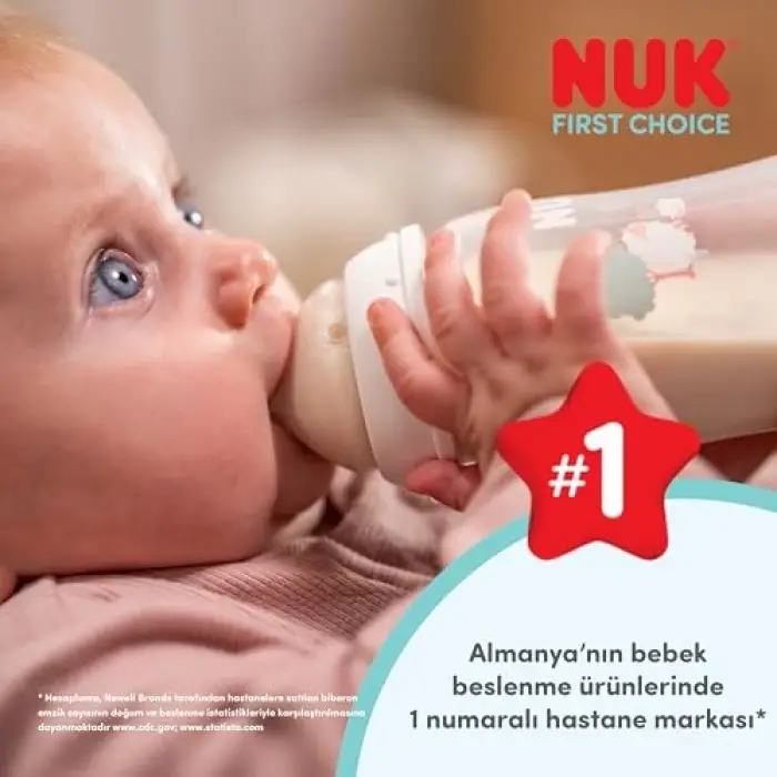 NUK First Choice PP Biberon, 300 ml, Koala