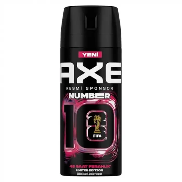 Number 10 vücut spreyi deodorant 150 ml