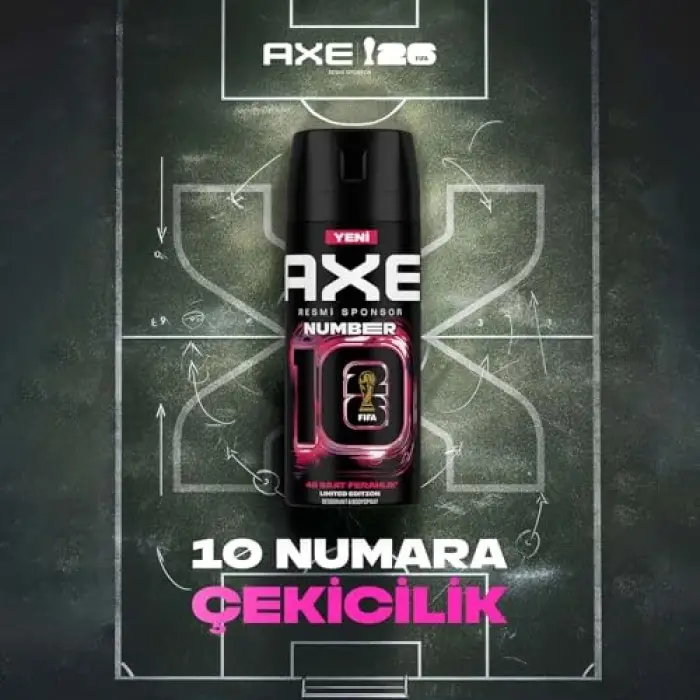 Number 10 vücut spreyi deodorant 150 ml