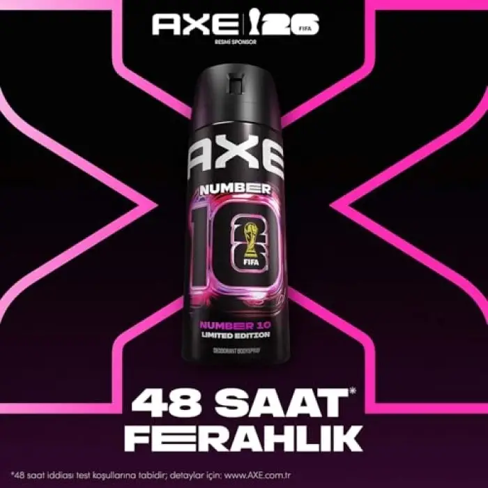 Number 10 vücut spreyi deodorant 150 ml