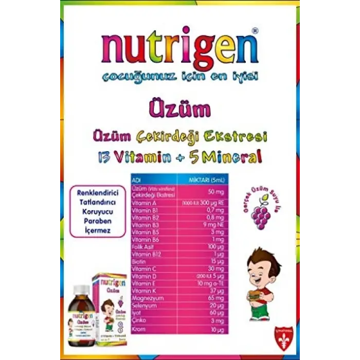 Nutrigen Üzüm Şurup 200 ml