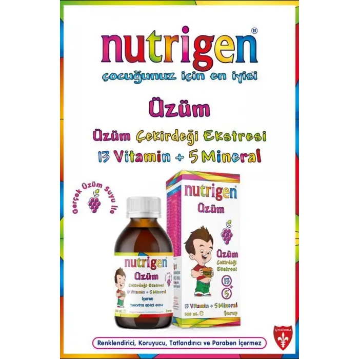 Nutrigen Üzüm Şurup 200 ml