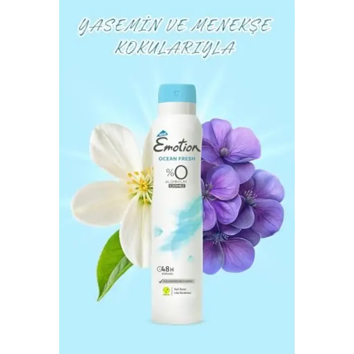 Ocean Fresh Kadın Deodorant, 200 Ml