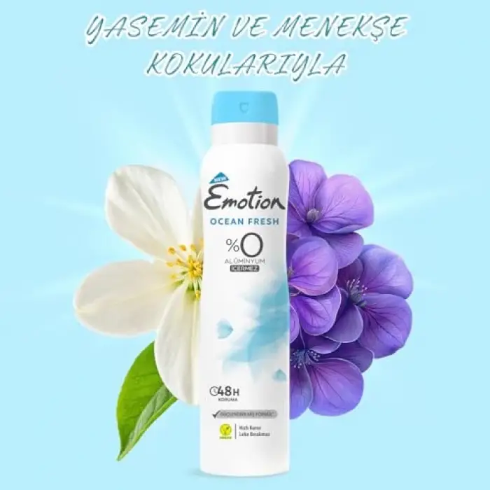 Ocean Fresh Kadın Deodorant 3x150ml