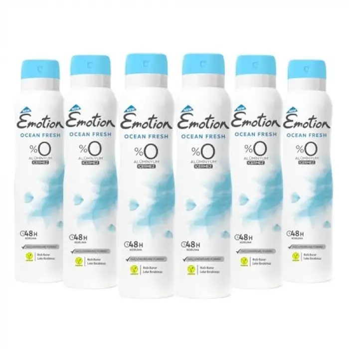 Ocean Fresh Kadın Deodorant 6x150 ml