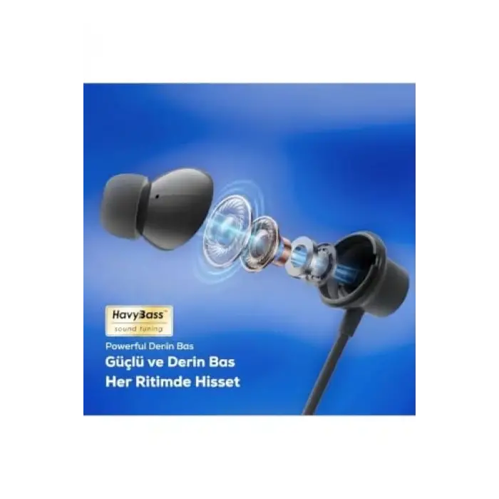 Oeb-310 Boyun Bantlı Bluetooth Kulaklık, Gravity Black