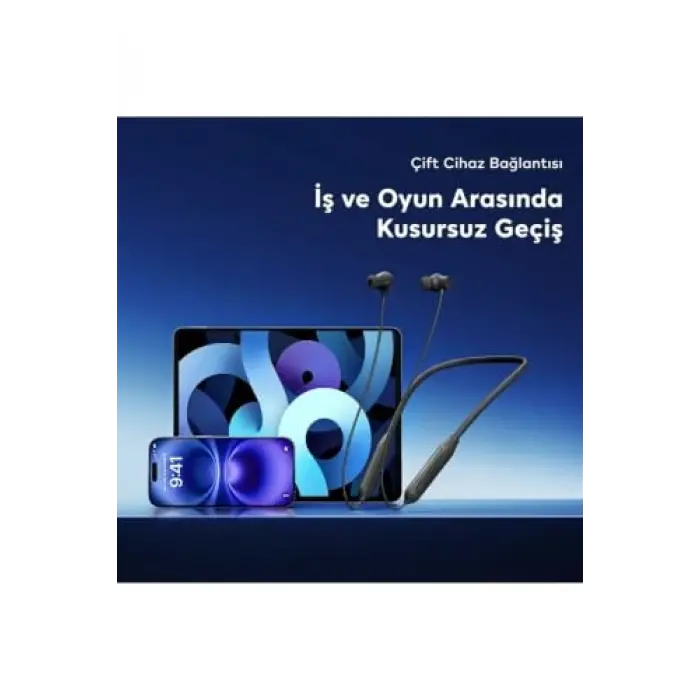 Oeb-310 Boyun Bantlı Bluetooth Kulaklık, Gravity Black