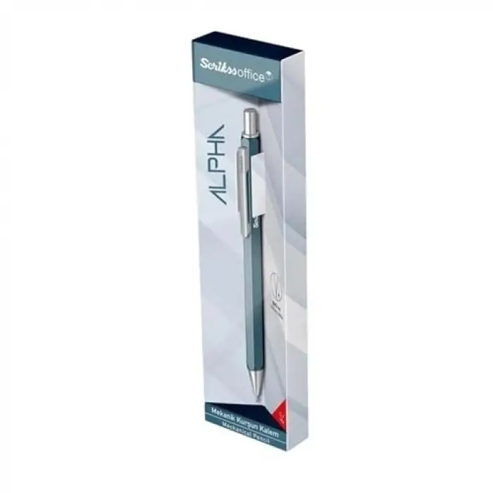 Office Alpha Versatil 0.5 Mm Mavi, Şeffaf Amb