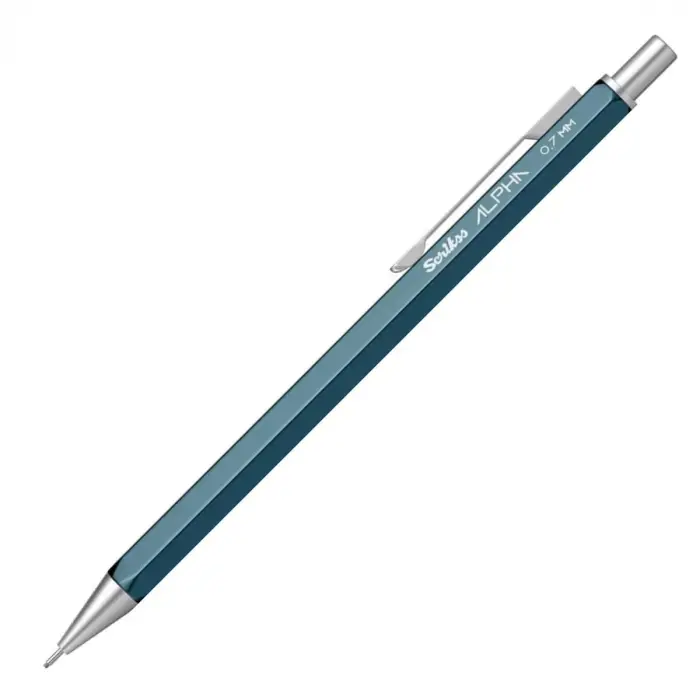 Office Alpha Versatil 0.7 Mm Mavi, Şeffaf Amb.