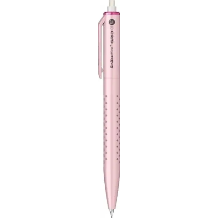Office Grid X Versatil Kalem 0.7 Mm Pastel Pembe