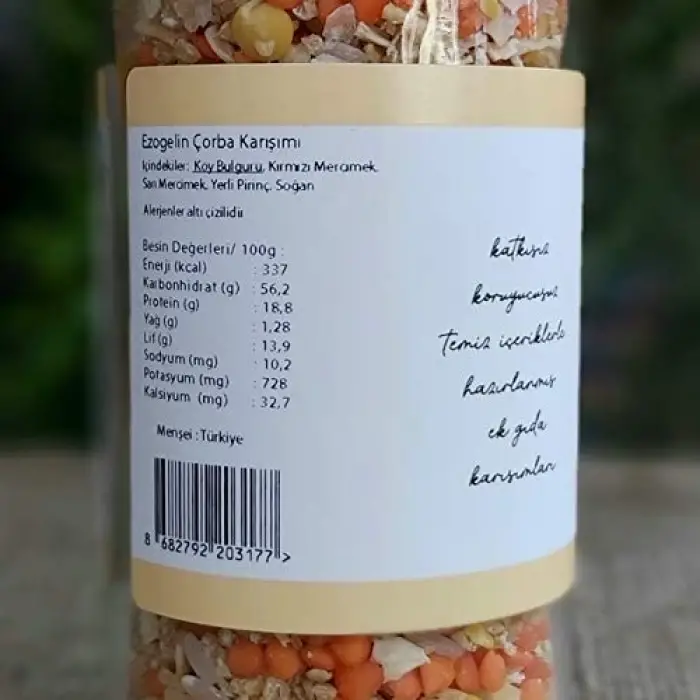 OG Ezogelin Çorba Karışımı +9AY 180GR