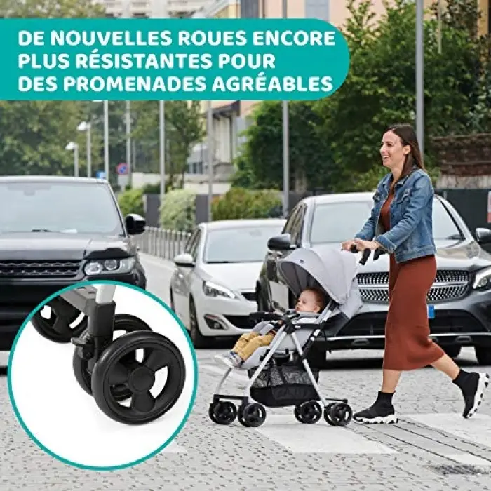 Ohlala 3 Stroller Bebek Arabası (Grey Mist)