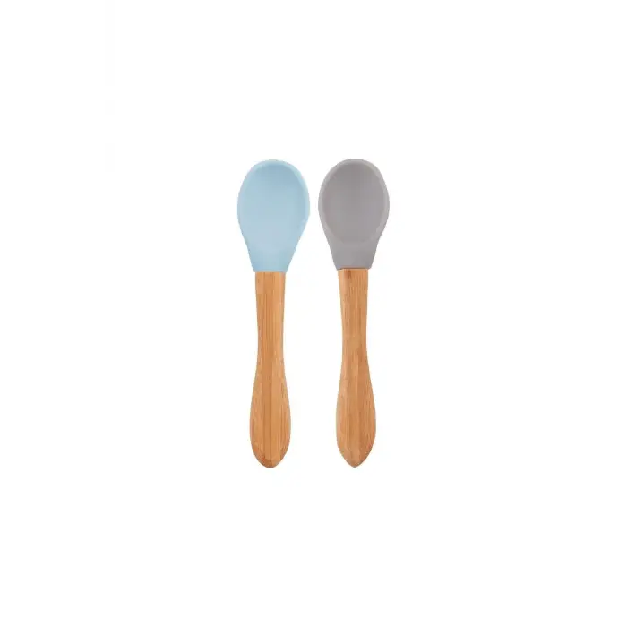 OiOi BASICS Mama Kaşığı Mineral Blue/Powder Grey