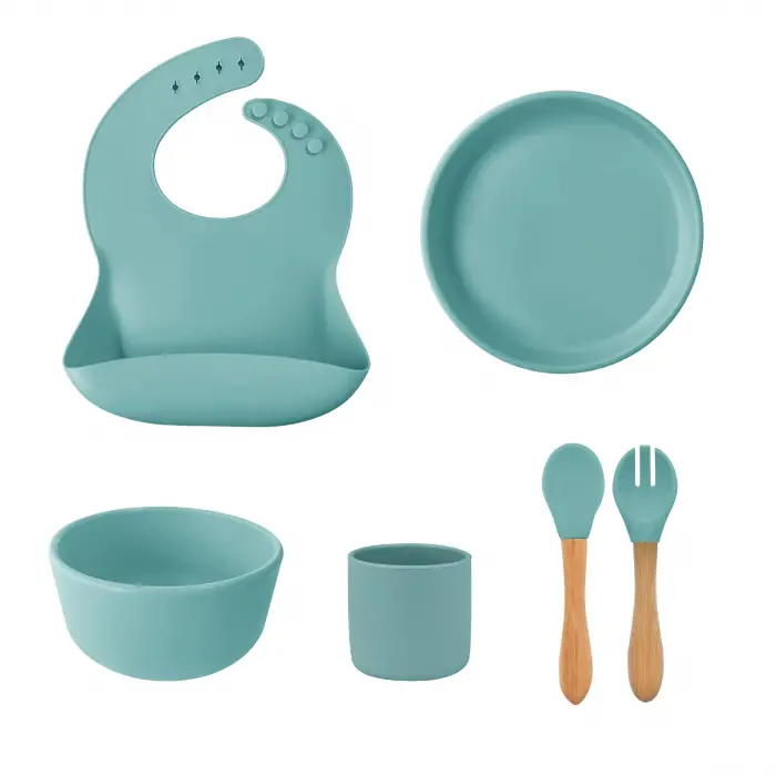 OiOi BLW Set III - Aqua Green