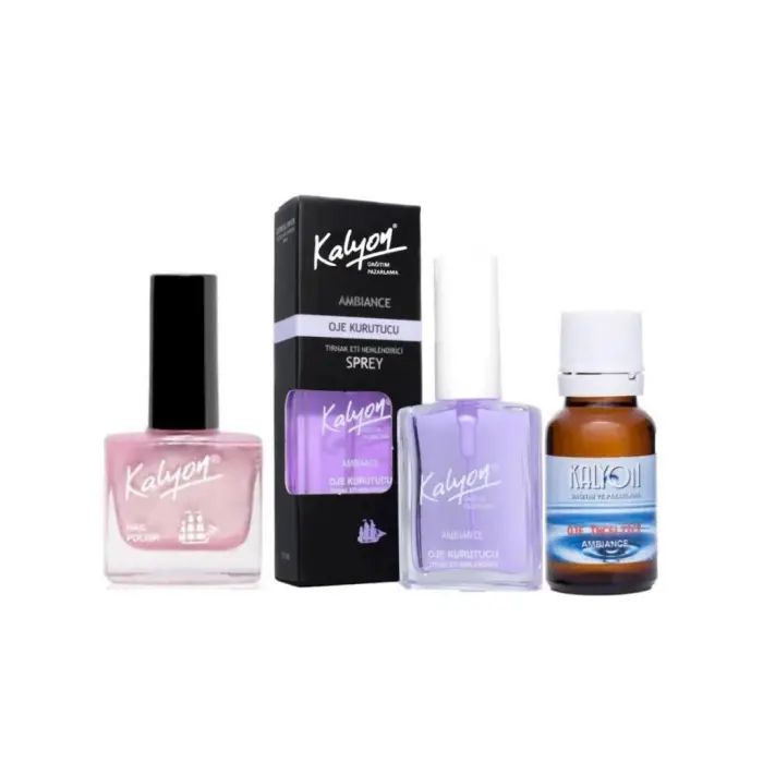 Oje 206 + Oje Kurutucu Sprey 17 Ml + Oje Çözücü