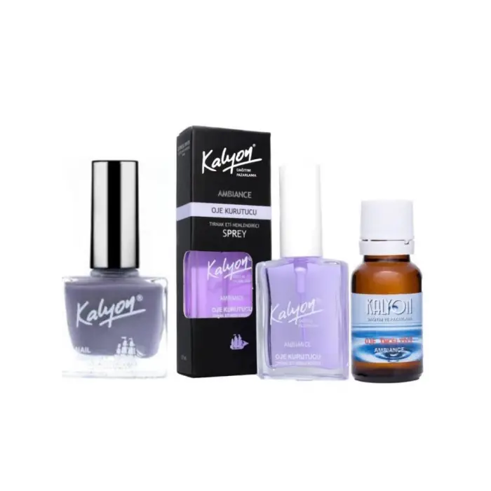 Oje 309 + Oje Kurutucu Sprey 17 Ml + Oje Çözücü