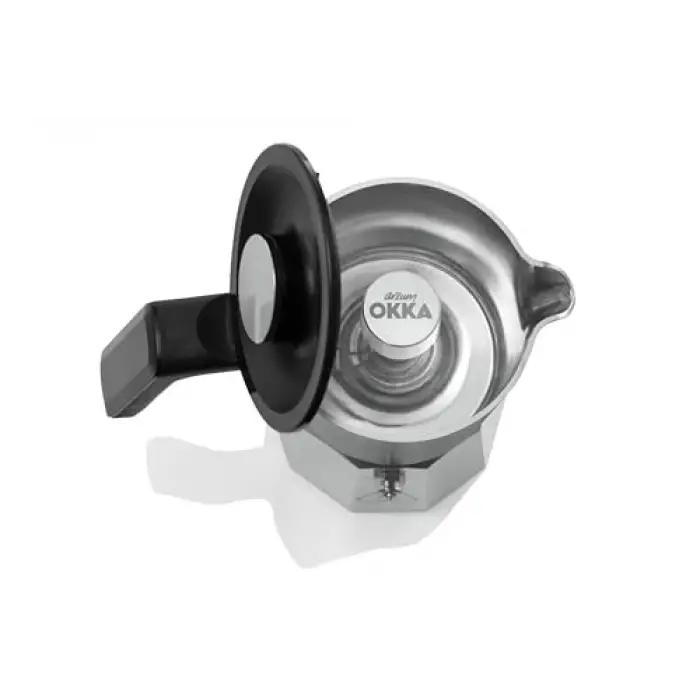 OK0027 Rich Moka Pot Chrome