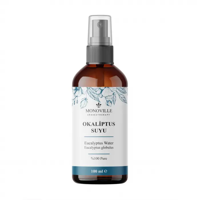 Okaliptüs Suyu, Cam Şişe ve Sprey Başlık, 100 ml