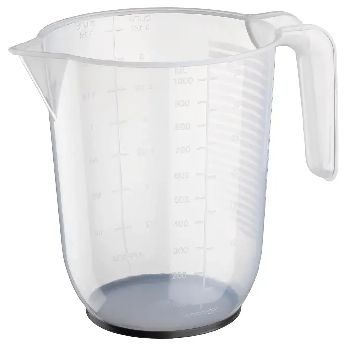 Ölçek, şeffaf-gri, 1 L