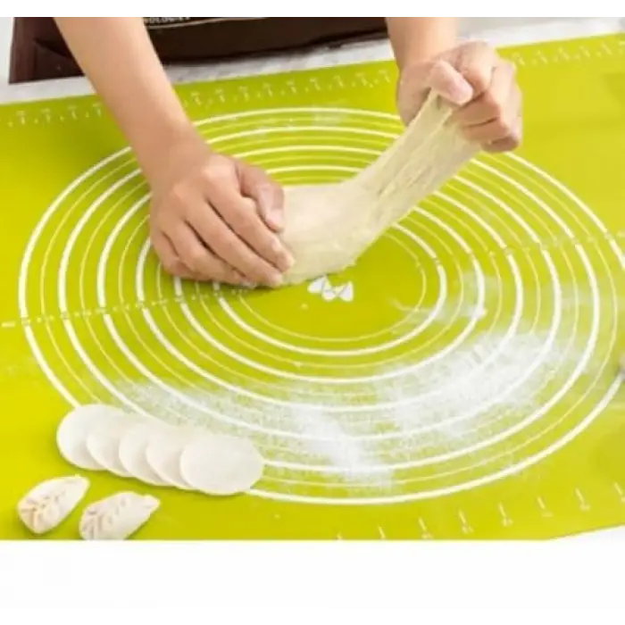 Ölçekli Silikon Hamur Açma Matı 50 cm