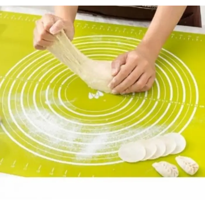 Ölçekli Silikon Hamur Açma Matı 50 cm