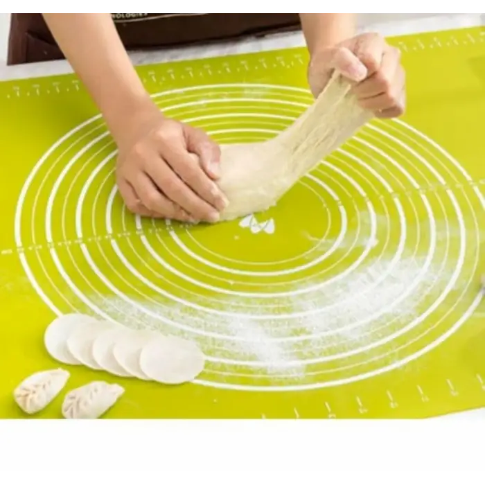 Ölçekli Silikon Hamur Açma Matı 50 cm