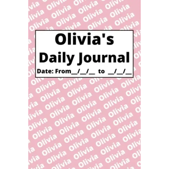Olivia Kişiselleştirilmiş Günlük Defteri