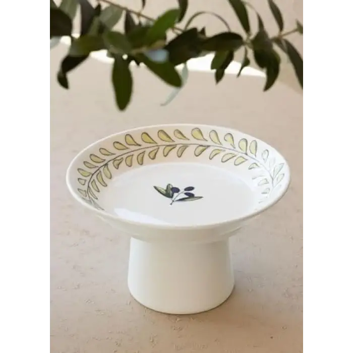 Olivos 20 cm Ayaklı Servis Tabağı