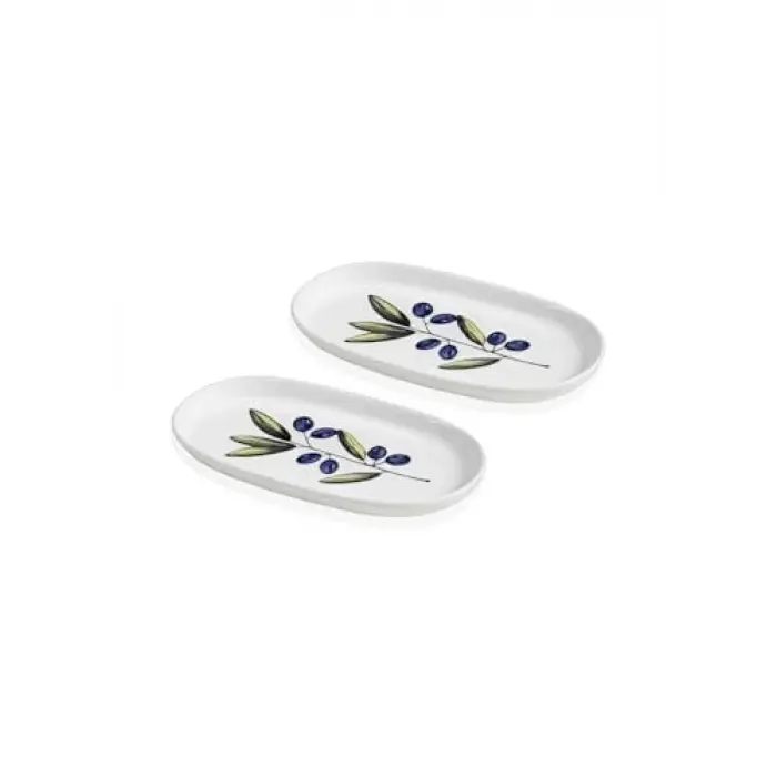 Olivos 26 cm Oval Servis Tabağı 2li