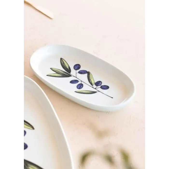 Olivos 26 cm Oval Servis Tabağı 2li