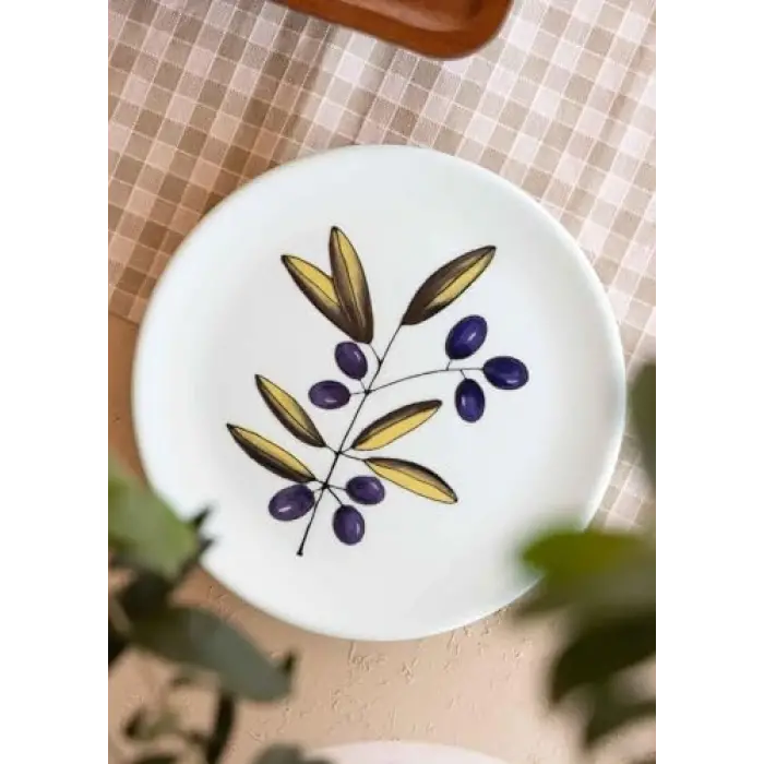 Olivos Pasta Tabağı 6lı Set 19 cm OVS0001
