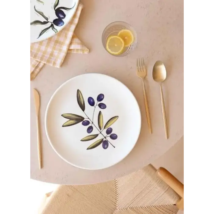 Olivos Pasta Tabağı 6lı Set 19 cm OVS0001