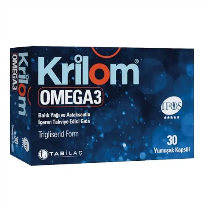 Omega 3 balık yağı, 30 yumuşak kapsül