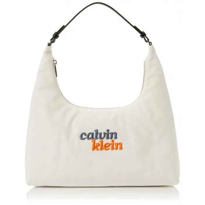 Omuz Çantası, Graphıc Canvas Medıum Shoulder B Kadın Whıte Canvas OS