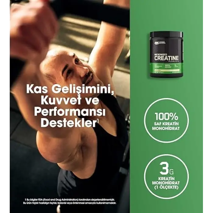 ON Kreatin Aromasız 317g 93 Servis