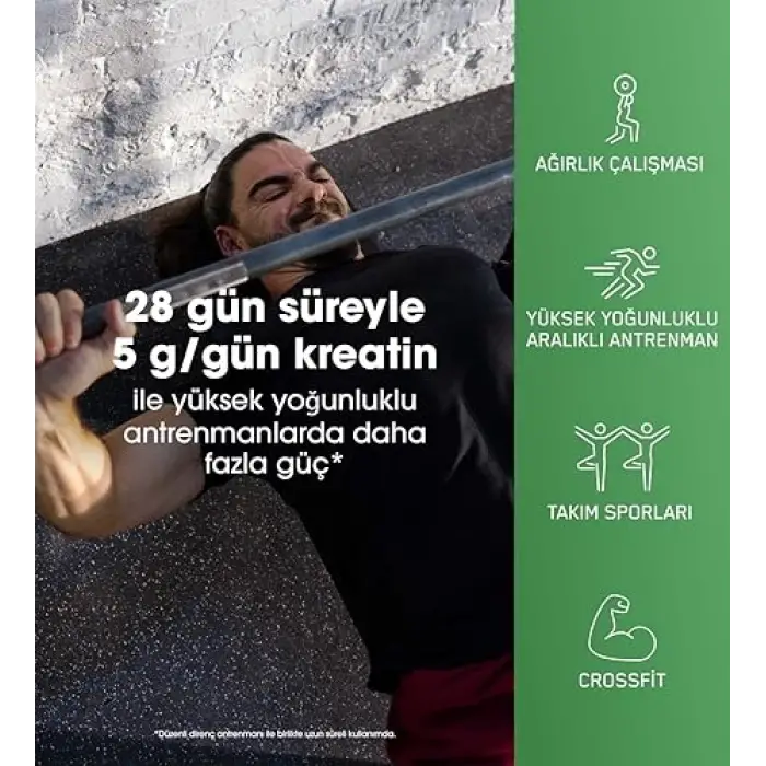 ON Kreatin Aromasız 317g 93 Servis