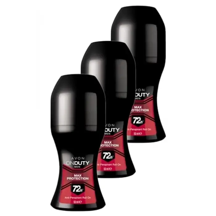 OnDuty Max Protection Erkek Rollon 50 Ml. Üçlü Set