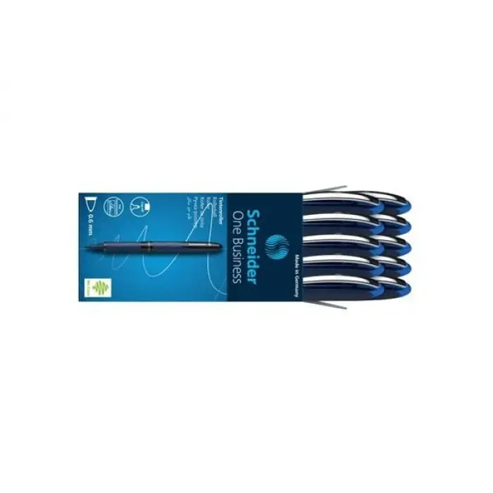 ONE BUSINESS KONİK UÇLU ROLLER KALEM 0,6 MM MAVİ