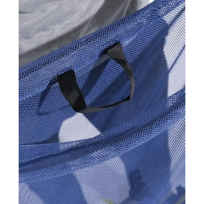 One Go Mesh Bag; Navy, El Çantası