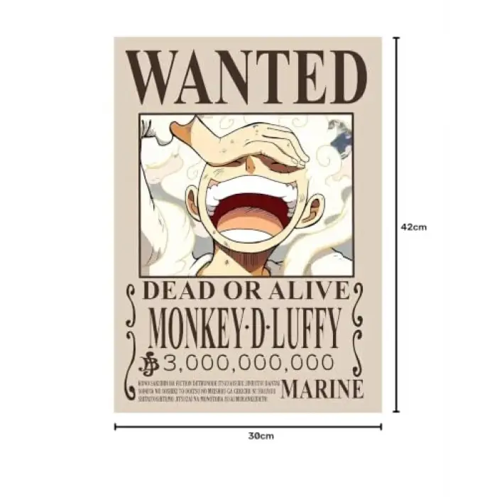 One Piece Monkey D.Luffy Poster, 324324324324324