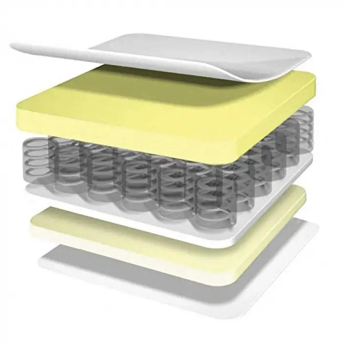 Opalin 70X120 Deluxe Soft ortopedik yaylı bebek yatağı
