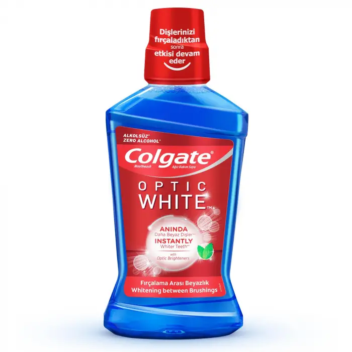 Optic White Beyazlatıcı Ağız Bakım Suyu, 500 ml