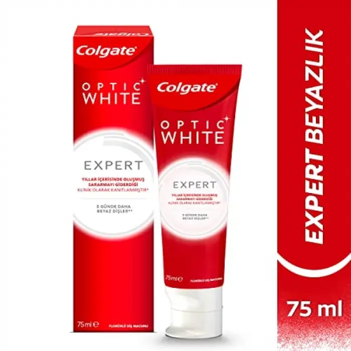 Optic White Expert White Beyazlatıcı Diş Macunu 75 ml