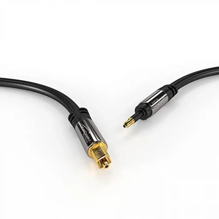 Optik ses Mini-TOSLINK kablosu – 1,5m