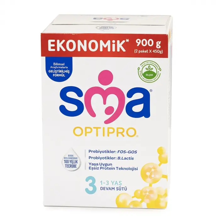 Optipro 3 (1-3 Yaş) Devam Sütü 900 g
